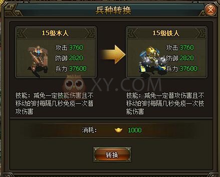 三国群雄传兵种转换