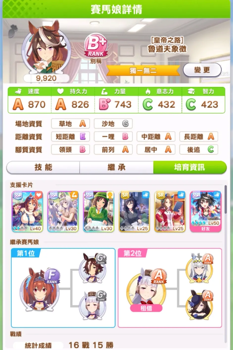 《赛马娘》皇帝养成心得分享